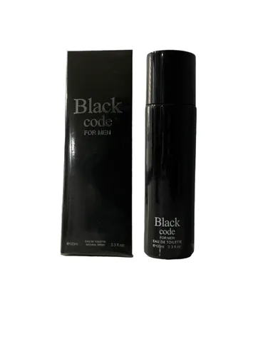 Vista 3 de Black Code - Eau de Toilette en espray para hombre, 3.0 onzas