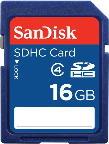 Vista 16 de SanDisk Tarjeta de memoria flash SD clase 4 de 2 GB, SDSDB-002G-B35 (la etiqueta puede cambiar)