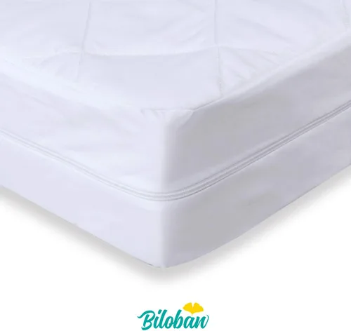 Vista 8 de Protector de colchón para cuna con cremallera, funda impermeable para colchón de cuna, transpirable y absorbente, funda de 6 lados totalmente