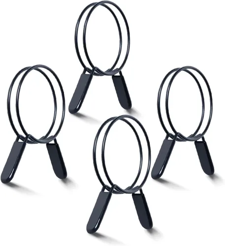 Vista 17 de POWERTEC 70247 Abrazaderas de manguera con llave de 1-1/2 pulgadas, abrazaderas ajustables de tornillo de pulgar de acero inoxidable para colección
