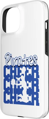 Vista 11 de Pirates Cheer Back to School Cheerleading Spirit B Case for iPhone 16