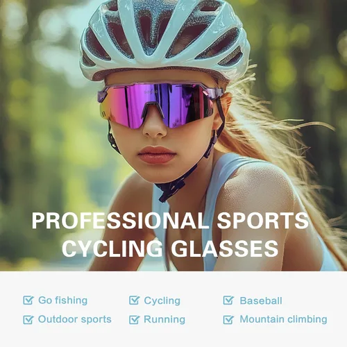 Vista 8 de suoso Gafas de sol polarizadas deportivas para niños gafas de sol de béisbol juvenil, gafas de ciclismo para niños y niñas de 6 a 12 años, ligeros