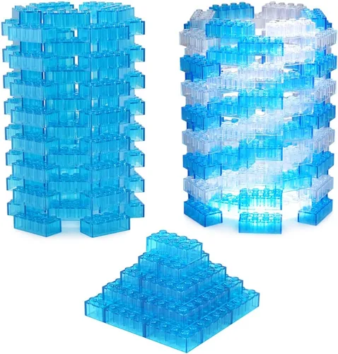 Vista 11 de 100 piezas 2 x 4 Ladrillos Piezas Negras Partes Clásico Juego Creativo Bloques de Construcción Juego de Partes Accesorios de Juguete Compatibles