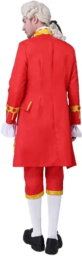 Vista 5 de Musical Hamilton Cosplay Costume King's Robe Outfit George Washington Costume