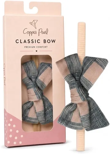 Vista 30 de Copper Pearl Classic Baby Bow Headbands - Limited Collection
