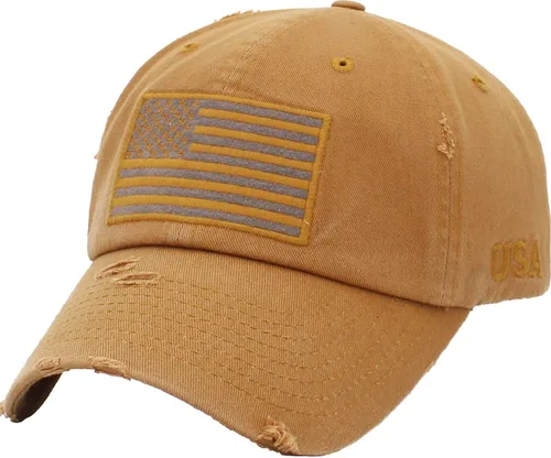 Vista 264 de KBETHOS Tactical Operator Collection USA Fishing Mesh Ballcap Flag Patch America Outdoors Trucker Baseball Cap