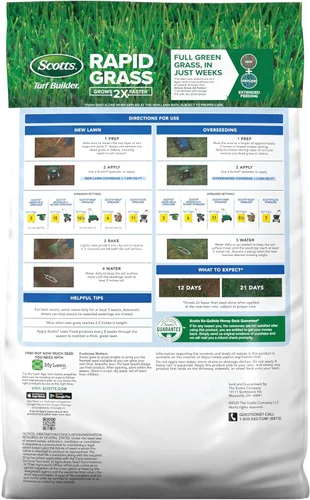 Vista 2 de Scotts Turf Builder Rapid Grass Sun & Shade Mix, 10 lbs.