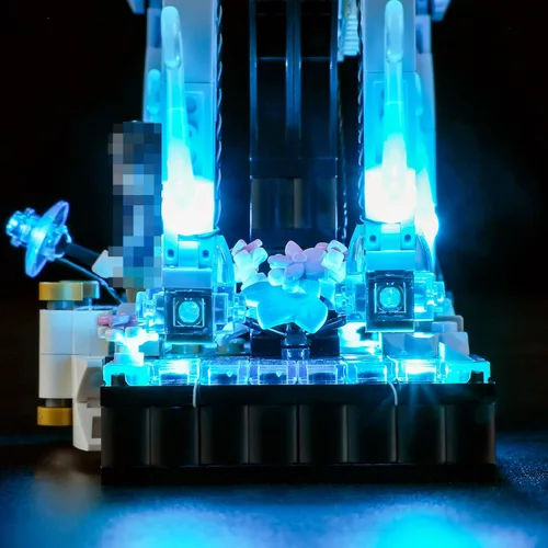 Vista 5 de BRIKSMAX Kit de iluminación LED para LEGO-76414 Expecto Patronum, compatible con el modelo de bloques de construcción de Lego Harry Potter,