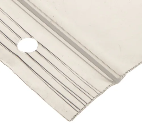 Vista 74 de Aviditi Poly Bolsa con cierre hermético blanco, 10" x 12", Azul, 1000