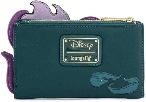 Vista 3 de Disney Villains Scenes Ursula Crystal Ball Flap Wallet, Minimalista