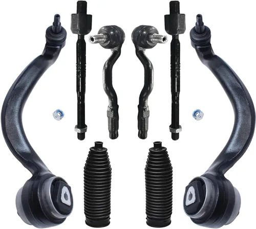 Vista 45 de Detroit Axle - Kit de suspensión frontal de 8 piezas para Chevy Silverado