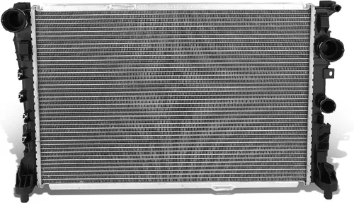 Vista 9 de DNA Motoring OEM-RA-13254 Radiador de núcleo de aluminio de 1 fila compatible con 07-09 Sprinter 2500 3500,26-11/16 pulgadas de ancho x 15-11/16