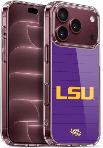 Vista 261 de Head Case Designs Funda de gel suave con licencia oficial de la Universidad Estatal de Louisiana LSU Camou compatible con Apple iPhone 7 Plus/iPhone