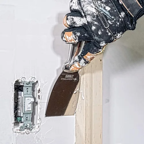 Vista 11 de DEWALT - Cuchillo para masilla de 1.5" de acero inoxidable total Hoja de masilla de metal pulido premium de una pieza 2-401