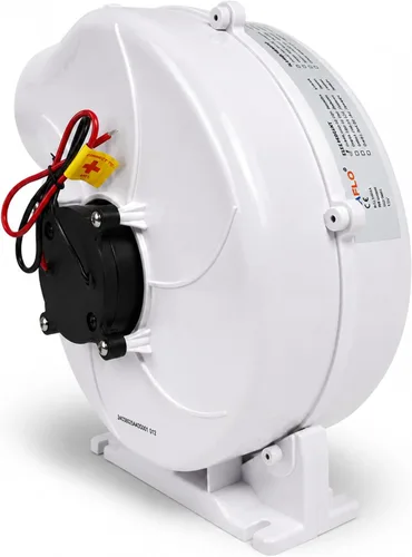Vista 4 de SEAFLO SFBB1-320-02 - Soplador de sentina, 320 CFM, 12 V CC, ventilador de ventilación marino de montaje flexible de 4 pulgadas con motor protegido