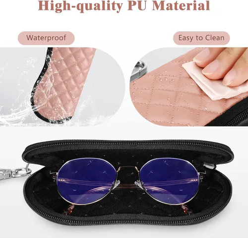Vista 125 de MoKo - Estuche suave, ultra ligero, de neopreno, para lentes de sol, con cremallera y clip para cinturón