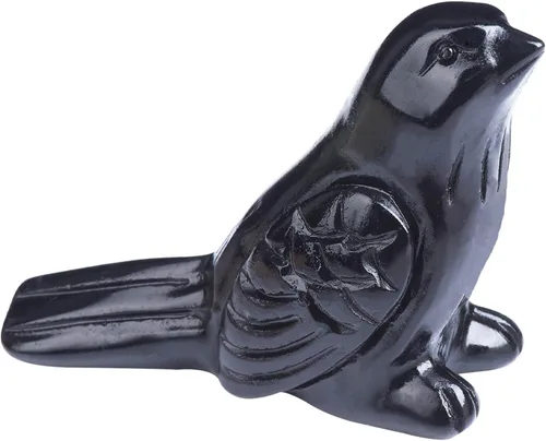 Vista 7 de Figura de pájaro tallada a mano de cristal de fluorita tallada a mano, escultura de animal pulida de 2.4 pulgadas, piedra curativa, decoración