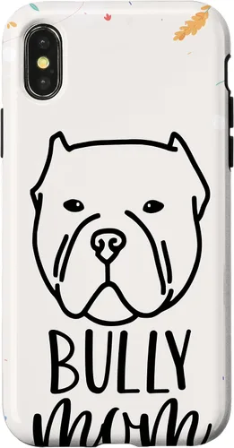 Vista 4 de Funda para iPhone 15 Bully Mom Bulldog Lover Pit Bull Dog Lover Crazy Dog Lady
