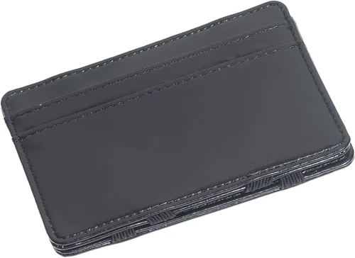 Vista 3 de CKLT Men's Fashion Magic Money Clip Leather Minimalistic Slim Wallet
