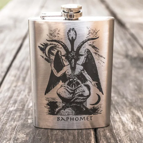 Vista 6 de Frasco Baphomet de 8oz
