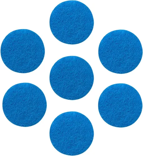 Vista 10 de tBesme Círculos de fieltro adhesivos negros; círculos adhesivos de fieltro negro para bricolaje y costura artesanal, 1 pulgada, paquete de 100