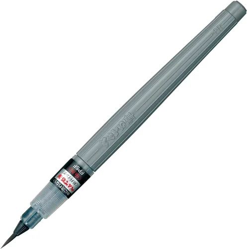 Vista 8 de Pentel - Pluma de pincel Pentel XFP5M, punta mediana, color negro