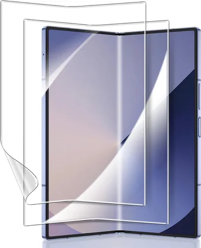 Vista 8 de Fotbor [Paquete de 2] Protectores de pantalla para Samsung Galaxy Z Fold 4, película protectora EPU flexible y suave para pantalla