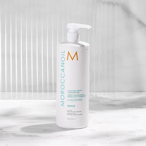 Vista 4 de Moroccanoil Moisture Repair Shampoo and Conditioner Bundle