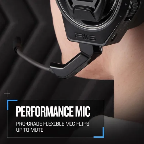 Vista 4 de RIG 800 PRO HS Wireless Gaming Headset & Multi-Function Base Station for PlayStation PS4, PS5, PC, Mac, USB - Up to 60 Hour Battery