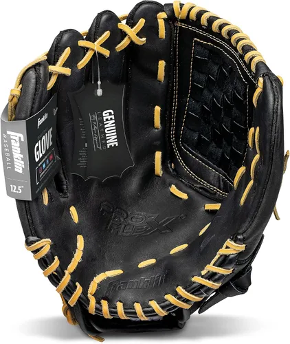 Vista 8 de Franklin Sports Baseball Glove - Proflex Adult Baseball + Softball Glove - Outfield + Infield - Right and Left Hand