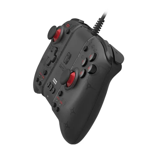 Vista 3 de HORI Split Pad Pro Attachment Set - Ergonomic Controller for Handheld Mode & Wired Controller - Officially Licensed By Nintendo - Nintendo Switch