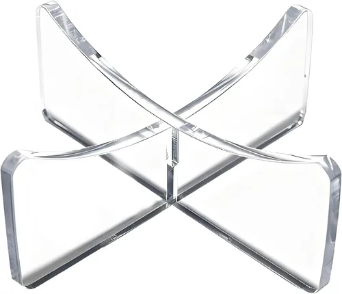 Vista 8 de Paquete de 4/8 soportes de baloncesto acrílicos, soporte de exhibición para béisbol firmado, baloncesto, fútbol, voleibol y softbol, soporte
