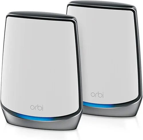 Vista 6 de NETGEAR Orbi Whole Home Mesh WiFi 6 Satellite (RBS850) - Añade hasta 2,500 pies cuadrados de cobertura, AX6000 (hasta 6 Gbps)
