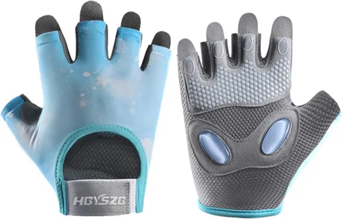 Vista 8 de SUJAYU Guantes de entrenamiento para mujeres y hombres, guantes de levantamiento de pesas para gimnasio
