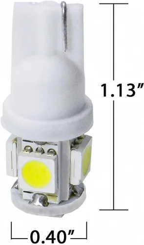 Vista 2 de Xotic Tech - Guantera LED ultra brillante para puerta de cortesía, espejo de tocador, mapa, luces de cúpula, paquete de lámparas + herramienta