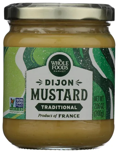 Vista 9 de Whole Foods Market, Mostaza Dijon molida gruesa, 7.06 onzas