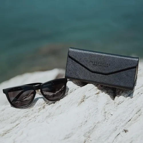 Vista 5 de Marfil Lentes de sol polarizados Titan para hombres y mujeres con acabado mate lentes de sol de color espejo 100 bloqueo UV