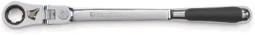 Vista 2 de GEARWRENCH - Llave de trinquete Pass-Thru XL con cabeza flexible de bloqueo de 1/4 pulgada, 72 dientes, 6-1/2" - 891400