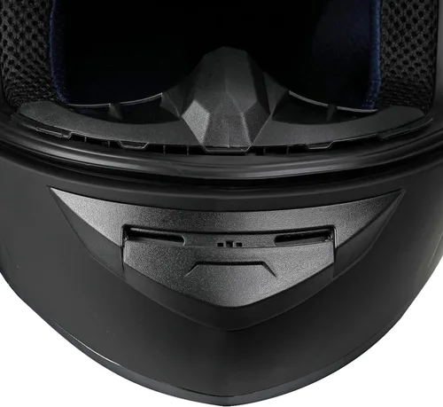 Vista 5 de Casco de motocicleta de cara completa para adultos con aprobación DOT, Casco de bicicleta de calle aerodinámico y ligero para hombres y mujeres