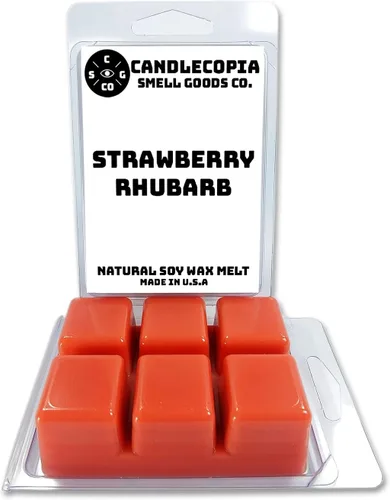 Vista 9 de Apple Maple Bourbon - Cera vegana vertida a mano fuertemente perfumada, 12 cubos de cera perfumada, 6.4 onzas en 2 paquetes de 6