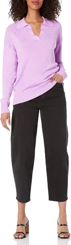 Vista 3 de The Drop Polo tipo suéter holgado Meena para mujer