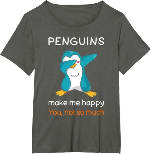 Vista 17 de Camiseta de pingüino con cita de pingüino sarcástico para amantes de los pingüinos, Negro