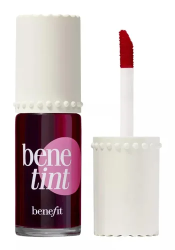 Vista 2 de Benefit Bene Tint Tinte de labios y mejillas teñido de rosa, 0.2 onzas líquidas