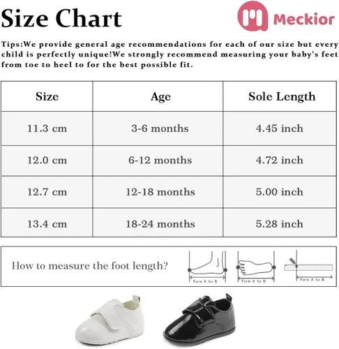 Vista 6 de Meckior Mocasines clásicos de piel sintética para niños y niñas, zapatos de vestir Oxford para niños y niñas, zapatos de vestir planos para caminar