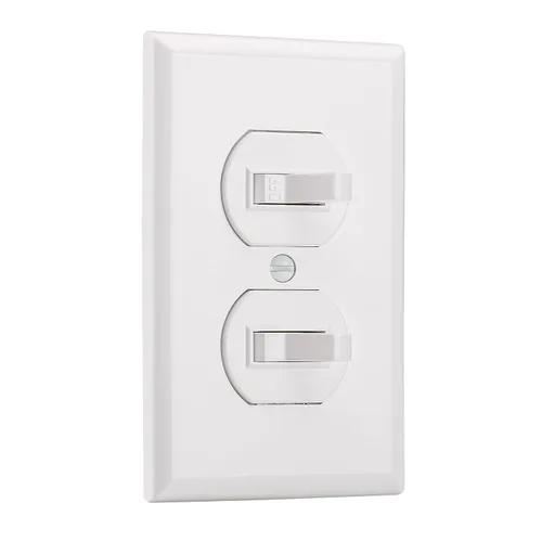 Vista 12 de Wengart Interruptor de Luz de Doble Palanca, 15 Amperios AC120 Voltios, Interruptor de Pared Eléctrico de Grado Residencial, Ideal para Hogar