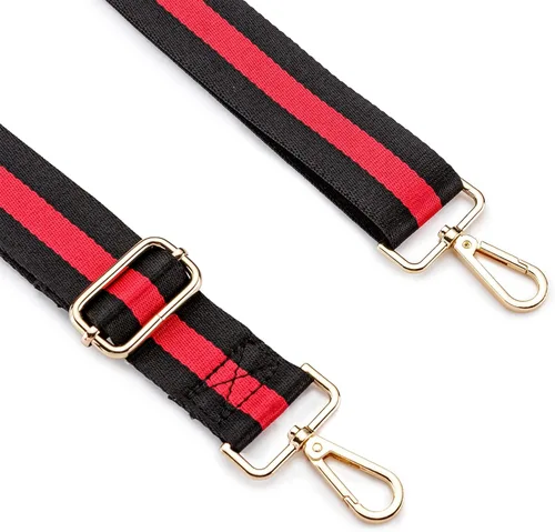 Vista 2 de Correa de repuesto para bolso, correa de hombro cruzada de lona para bolsas, bolsa de mensajero, bolsa pequeña, correas ajustables para bolsos