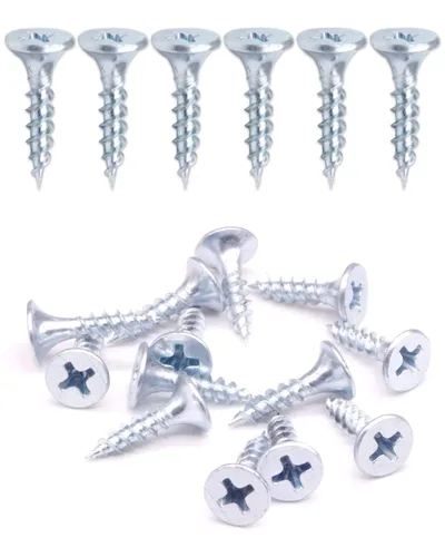 Vista 18 de IMScrews 100 tornillos para paneles de yeso de 1 pulgada, Phillips de cabeza plana #6, rosca fina, punta afilada, ideales para paneles de yeso