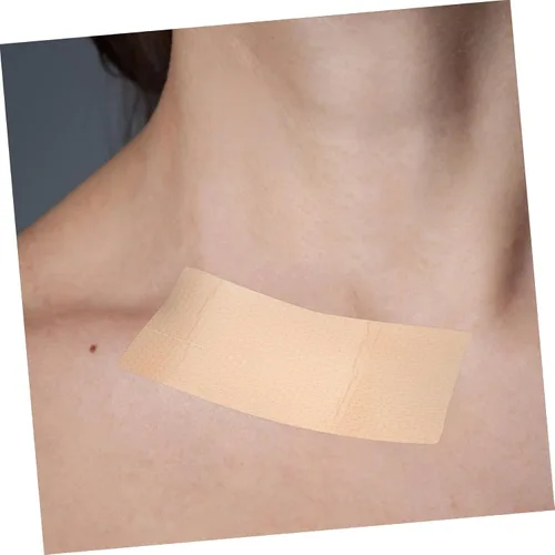 Vista 8 de OUNONA 12 hojas de gel para tratamiento de cicatrices, cinta adhesiva reutilizable, tiras invisibles para quemaduras y lesiones en el cuerpo, cara