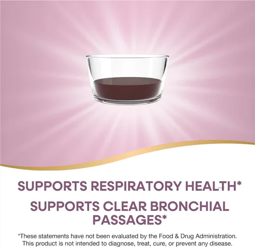 Vista 3 de Jarabe de Extracto de Hoja de Hiedra para Aliviar los Bronquios de Nature's Way, Apoya la Salud Respiratoria*, Apoya el Despeje de las Vías