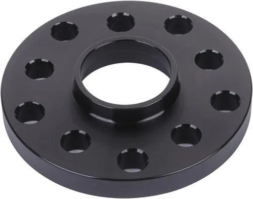 Vista 4 de 4 espaciadores de rueda centrados de aluminio forjado de 0.591 in 5 x 100 5 x 112 con 20 pernos de 1.575 in de largo compatibles con Audi TT A3 A4